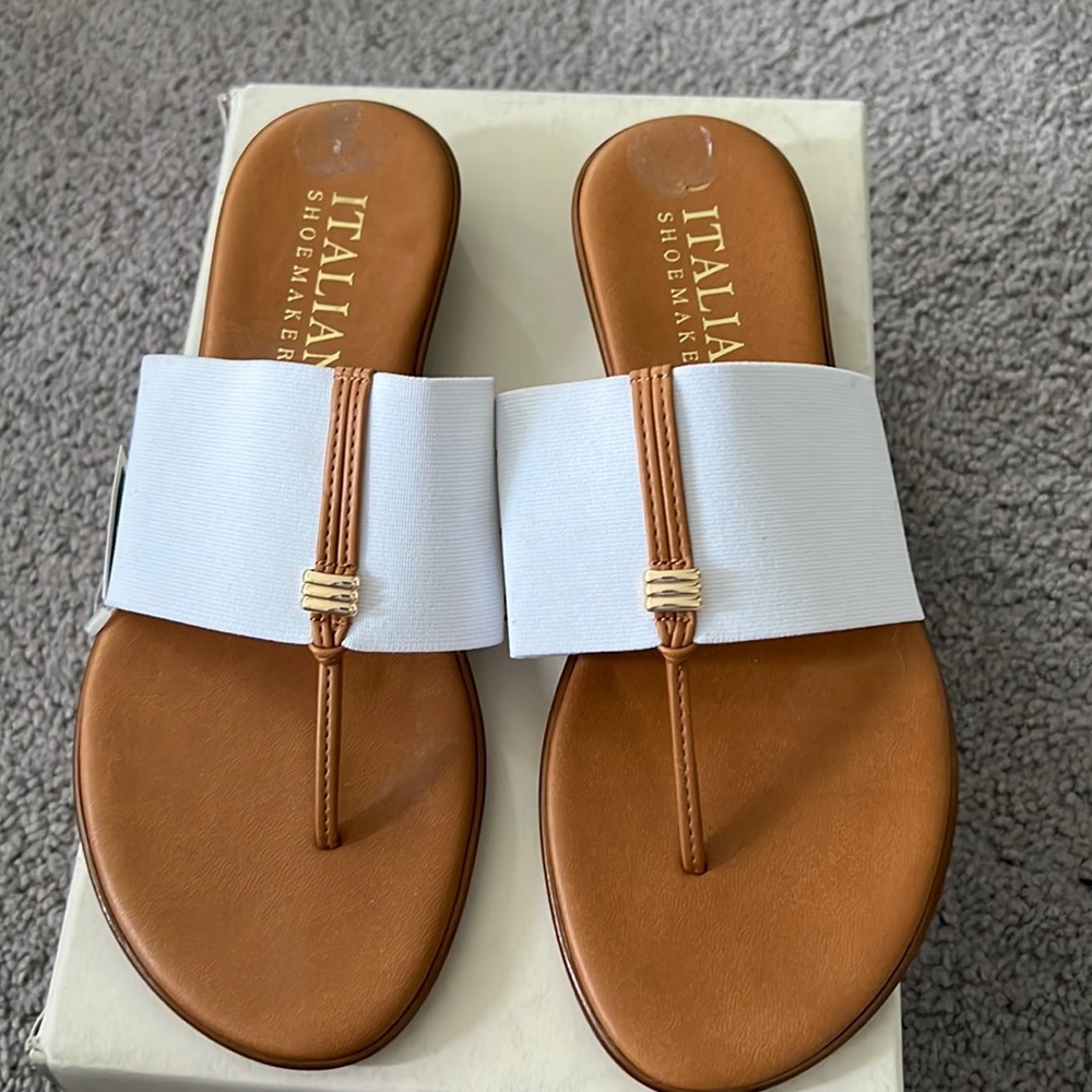 White Sandals